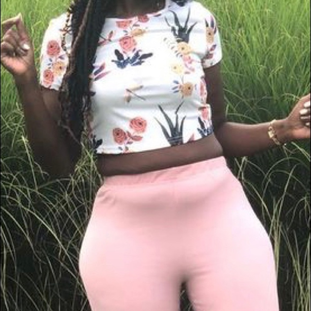 Floral Crop Top